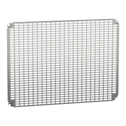 NSYMR68 Platine perforée Telequick pour fond de coffret Schneider 600x800 PanelSet S3D ou CRN