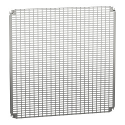 NSYMR88 Platine perforée Telequick pour fond d'armoire Schneider 800x800 PanelSet S3D ou CRN