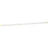 A9XAH257 Schneider - Peigne pour disjoncteur 2P + Auxiliaire - Pas 18mm - 57 modules (22x 2P + 11x Aux 9mm) - Acti9 iC60