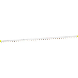 A9XAH657 Schneider - Peigne de répartition équilibrée 3P vers 1P + Auxiliaire - Pas 18mm - 57 modules (38x 2P + 19x Aux 9mm)