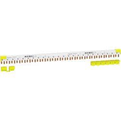 A9XPC624 Schneider - Peigne pour disjoncteur phase neutre 1P+N - Pas 9mm - 24 modules - Acti 9 iDT40 ou iC40