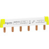 A9XPH106 Schneider - Peigne unipolaire pour disjoncteur 1P - Pas 18mm - 6 modules - Acti9