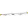A9XPH124 Schneider - Peigne unipolaire pour disjoncteur 1P - Pas 18mm - 24 modules - Acti9