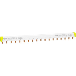 A9XPH318 Schneider - Peigne triphasé 3P pour disjoncteur 3P - Pas 18mm - 18 modules (6x disj 3P) - Acti9 iC60