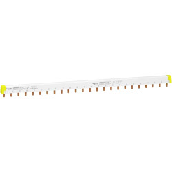 A9XPH324 Schneider - Peigne triphasé 3P pour disjoncteur 3P - Pas 18mm - 24 modules (8x disj 3P) - Acti9 iC60