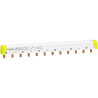 A9XPH512 Schneider - Peigne de répartition équilibrée tétrapolaire vers disjoncteur 2P - Pas 18mm - 12 modules - Acti9 iC60
