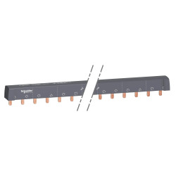 A9XPH524 Schneider - Peigne de répartition équilibrée tétrapolaire vers disjoncteur 2P - Pas 18mm - 24 modules - Acti9 iC60