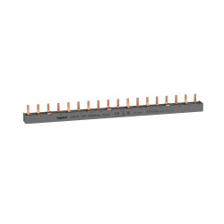 404949 Legrand - Peigne répartition 4P vers disjoncteur 2P + alim inter diff 4P - 18 modules - 7x disj 2P + 1x ID 4P - HX3