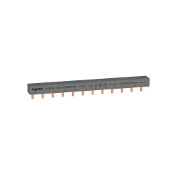 404954 Legrand - Peigne tétrapolaire 4P pour disjoncteur 4P - Pas 18mm - 12 modules - 3x disjoncteur 4P HX3