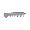 405200 Legrand - Peigne d'alimentation tétrapolaire tête de groupe HX3 disjoncteur bornes décalées 6 modules