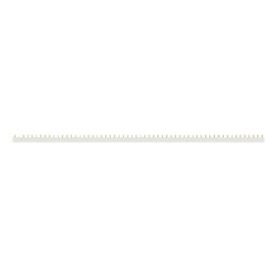PS2/58 ABB - Peigne bipolaire pour disjoncteur 2P - 58 modules - 10mm² - 63A - 1m recoupable - 2CDL220001R1058 - 359831