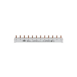PS4/12/16 ABB - Peigne tétrapolaire pour disjoncteur 4P - 12 modules - 16mm² - 80A - 2CDL240101R1612 - 359861