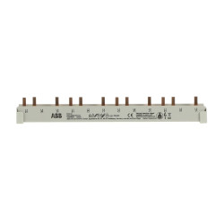 PS3/12 ABB - Peigne triphasé pour disjoncteur 3P - 12 modules - 10mm² - 63A - 2CDL230001R1012 - 359840