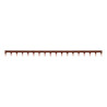 KB163PG Hager - Peigne de phase 10mm² - 18 modules - pour disjoncteur phase neutre