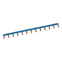 KB163N Hager - Peigne de neutre 10mm² bleu - 13 modules - 63A - pour disjoncteur phase neutre
