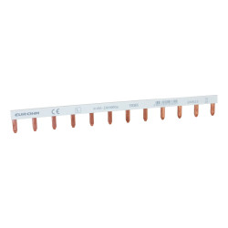 19085 EurOhm - Peigne d'alimentation universel phase neutre 1P - 12 modules - Réversible - RX Protect