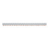 KBN663C Hager - Barre de pontage 3P+N ou répartition équilibrée tétra vers disjoncteur 1P+N - 24 modules - 10mm² - 63A
