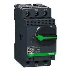 GV2L20 - Disjoncteur moteur Schneider GV2 18A - 3P 3d - déclencheur magnétique (sans thermique) - Tesys GV2L