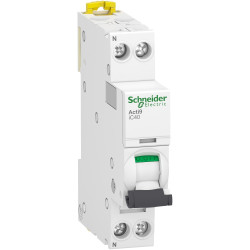 A9P52602 Schneider iC40 - Disjoncteur phase neutre 2A - 1P+N - Courbe C - 4,5/6kA - À vis - alternative au Acti9 iDT40T