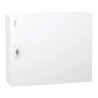 LVSXQ224 Tableau tertiaire PrismaSet XS plastique saillie 2 rangées 24 modules - COMPLET AVEC PORTE et accessoires
