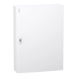 LVSXQ424 Tableau tertiaire PrismaSet XS plastique saillie 4 rangées 24 modules - COMPLET AVEC PORTE et accessoires