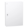 LVSXQ424 Tableau tertiaire PrismaSet XS plastique saillie 4 rangées 24 modules - COMPLET AVEC PORTE et accessoires