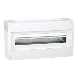LVSXT124 Schneider - Coffret PrismaSet XS saillie 1 rangée 24 modules - Plastique - SANS PORTE