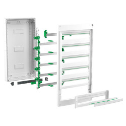 LVSXT224 Schneider - Coffret PrismaSet XS saillie 2 rangées 24 modules - Plastique - SANS PORTE