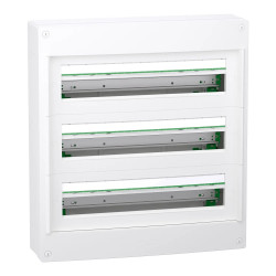 LVSXT324 Schneider - Coffret PrismaSet XS saillie 3 rangées 24 modules - Plastique - SANS PORTE