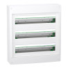 LVSXT324 Schneider - Coffret PrismaSet XS saillie 3 rangées 24 modules - Plastique - SANS PORTE