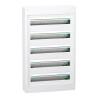 LVSXT524 Schneider - Coffret PrismaSet XS saillie 5 rangées 24 modules - Plastique - SANS PORTE