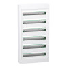 LVSXT624 Schneider - Coffret PrismaSet XS saillie 6 rangées 24 modules - Plastique - SANS PORTE