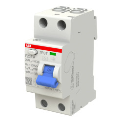 2CSF202101R3250 Inter diff ABB 2P 25A 300mA Type A F202 A-25/0.3 440143