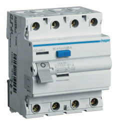 CD440J Hager - Inter différentiel 4P 40A 30mA type A