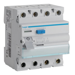 CDA440D Hager - Inter différentiel 4 pôles 40A 30mA type A