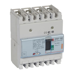 420057 Legrand - Disjoncteur 160A 4P - 25kA - DPX³ magnétothermique