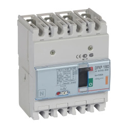 420055 Legrand - Disjoncteur 100A 4P - 25kA - DPX³ magnétothermique