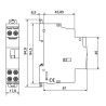 Legrand 412501 - Contacteur jour nuit silencieux 25A 230V - LEG412501