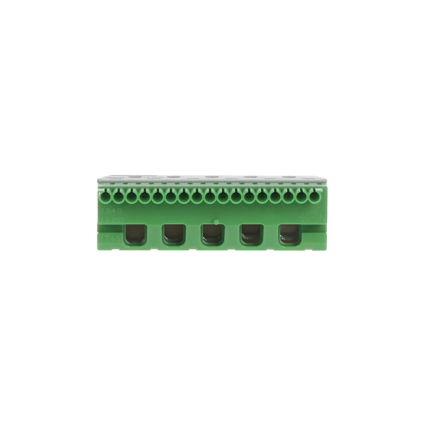 1SPE007715F9716 ABB Bornier terre auto vis 63A 22 trous Coffret Mistral 799212