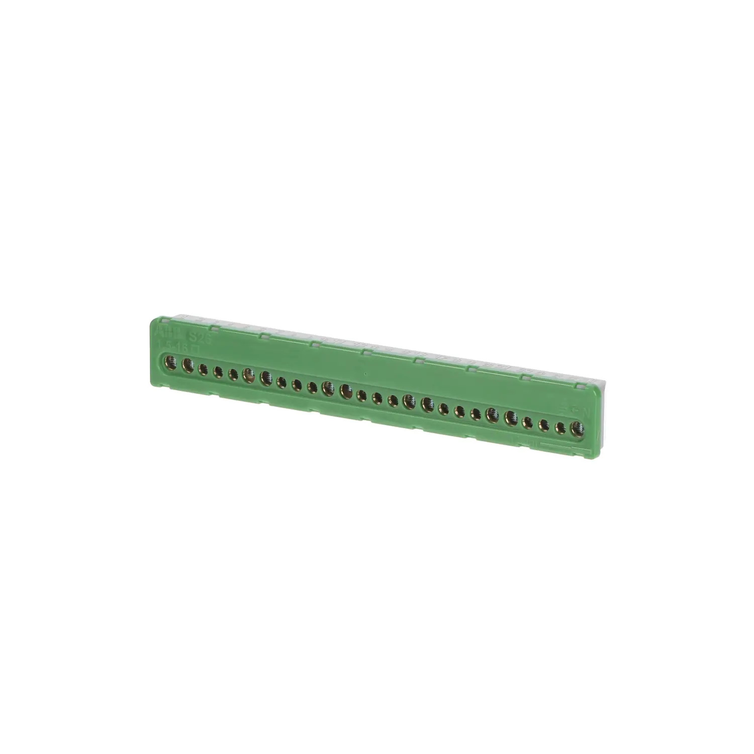1SPE007715F0745 ABB Bornier terre vis 100A 26 trous 11x16mm2 15x6mm2 Mistral 799196