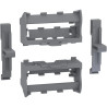 LGYT601R Schneider Kit support bornier rail DIN Resi9 Pragma 80mm