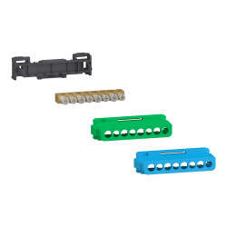 LGYT2A08 Schneider Bornier terre ou neutre 80A 8 trous vis