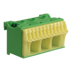 KN14E Hager Bornier terre SanVis IP2X 14 trous 60mm