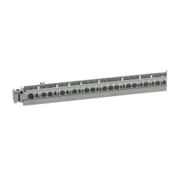 404821 Legrand Support vide borniers 50 trous Plexo3 18 modules et XL3 125 LEG404821