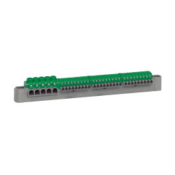 405055 Legrand Bornier terre DRIVIA 13 modules Auto + Vis LEG405055