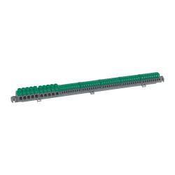 005054 Legrand Bornier terre isolé IP2X auto 55 connexions 385mm LEG005054