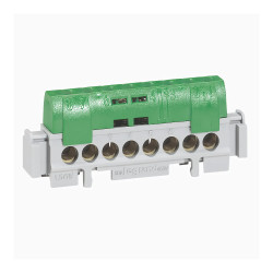 004835 Legrand Bornier terre isolé IP2X à vis 17 connexions 141mm LEG004835