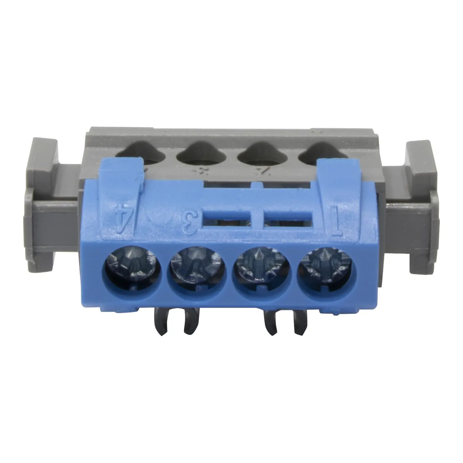 004840 Legrand Bornier neutre isolé IP2X à vis 4 connexions 47mm LEG004840