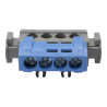 004840 Legrand Bornier neutre isolé IP2X à vis 4 connexions 47mm LEG004840