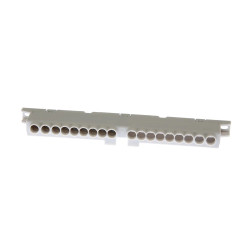 GW40408U Gewiss Bornier terre 9 trous pr coffret 8 modules